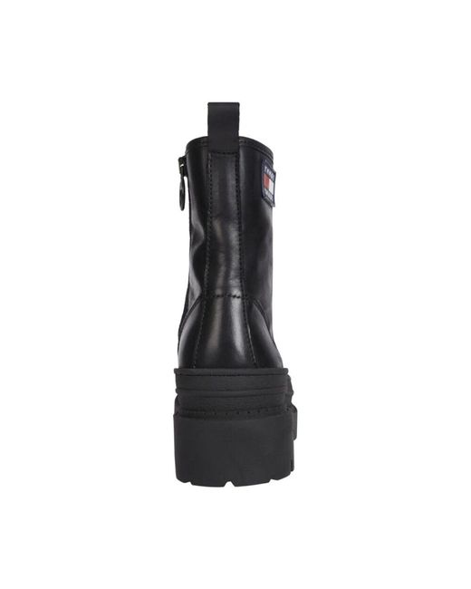 Lace up boot di Tommy Hilfiger in Black