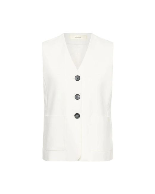 Inwear White Waistcoats