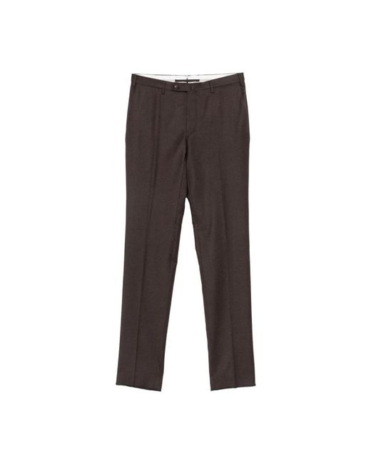 Incotex Gray Suit Trousers for men