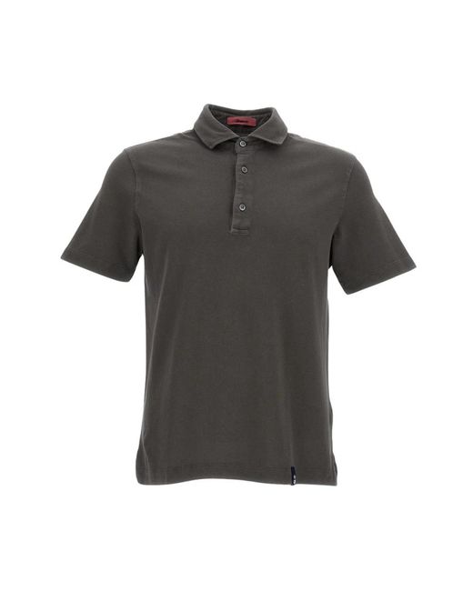 Drumohr Tops ,Grijs ,Katoen Polo Mm in het Gray voor heren