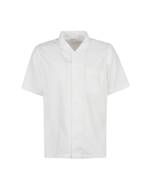 Universal Works Short sleeve shirts in White für Herren