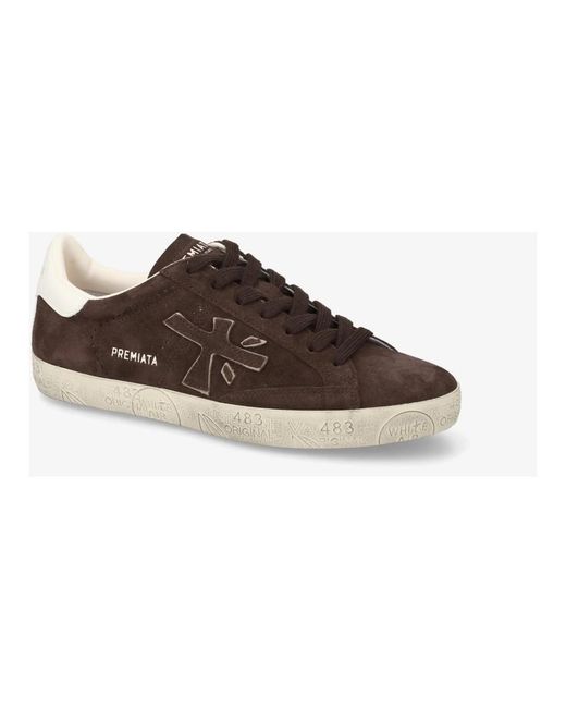 Premiata Brown Sneakers for men