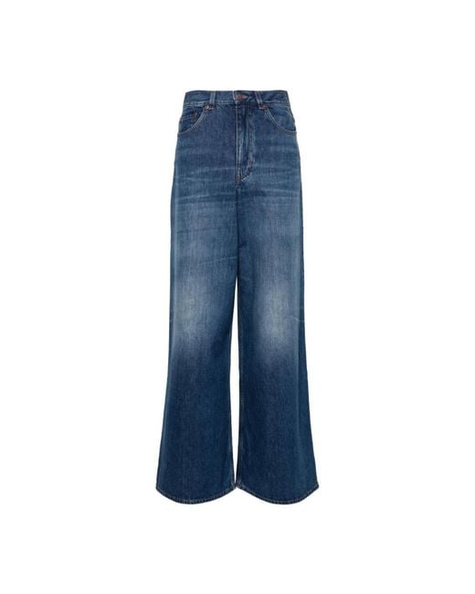 Chloé Blue Wide Jeans