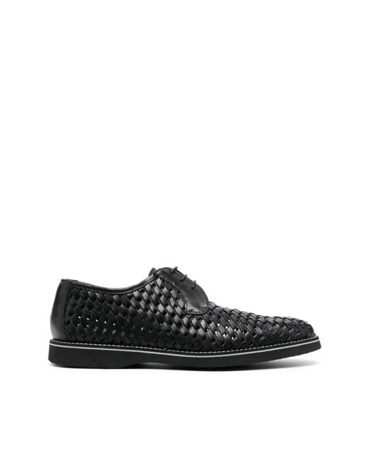 Casadei Derby-Schuhe im Vintage-Look in Black für Herren