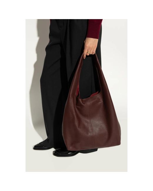 AMI Brown Shopper-Typ Tasche