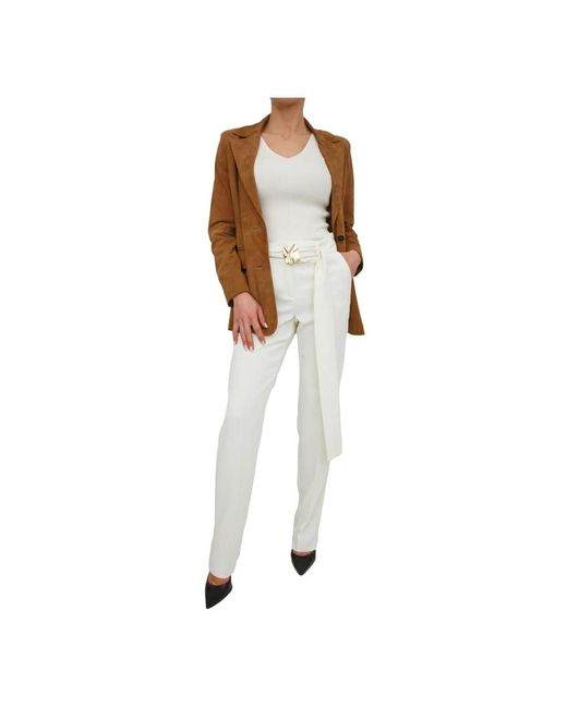 Marella Pantalone Lungo in het White