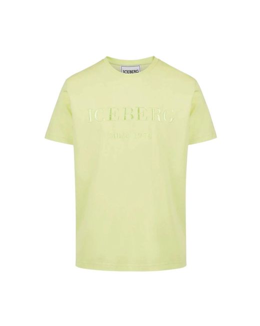 Iceberg Yellow T-Shirts for men
