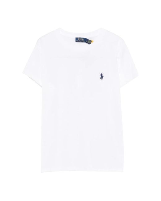 Polo Ralph Lauren White T-Shirts
