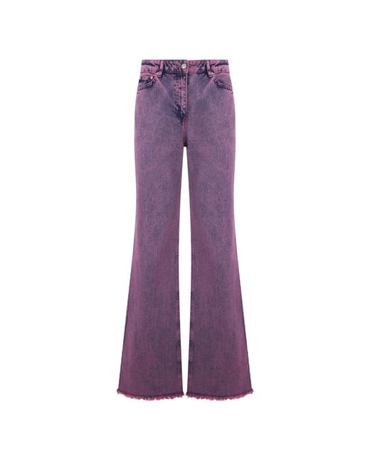 Flared Jeans Moschino de color Purple
