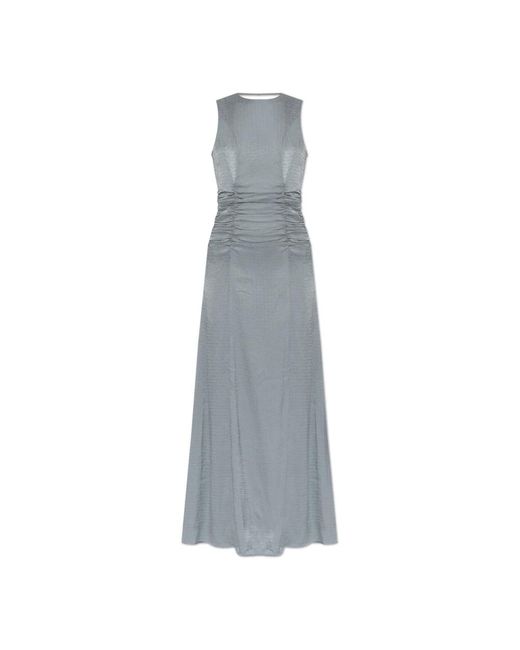 Gestuz Kleedjes ,Blauw ,Jurk Bianca Maxi in het Gray