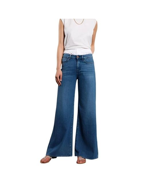 3x1 Blue Wide Jeans