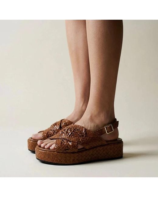 Pons Quintana Brown Wedges