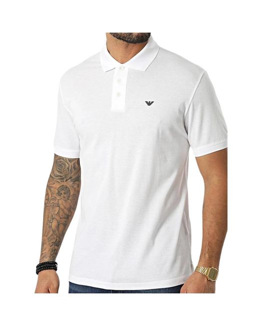 Tops > polo shirts Emporio Armani pour homme en coloris White