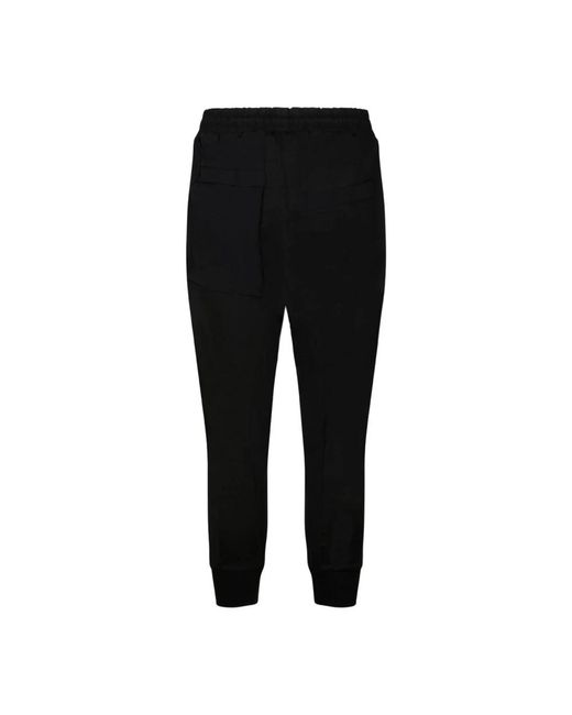 Trousers > sweatpants Thom Krom pour homme en coloris Black