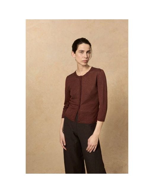 Cardigans di Cortana in Brown