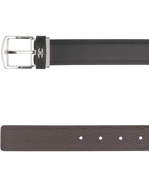 Ferragamo Black Belts for men