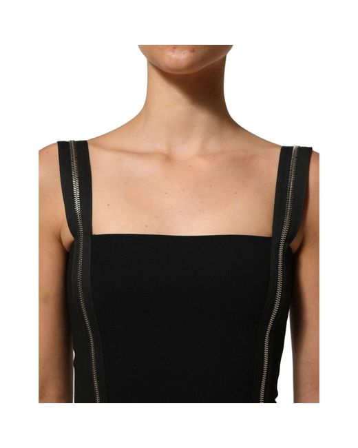 Dolce & Gabbana Black Midi Dresses