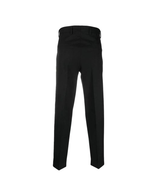 Low Brand Black Suit Trousers for men
