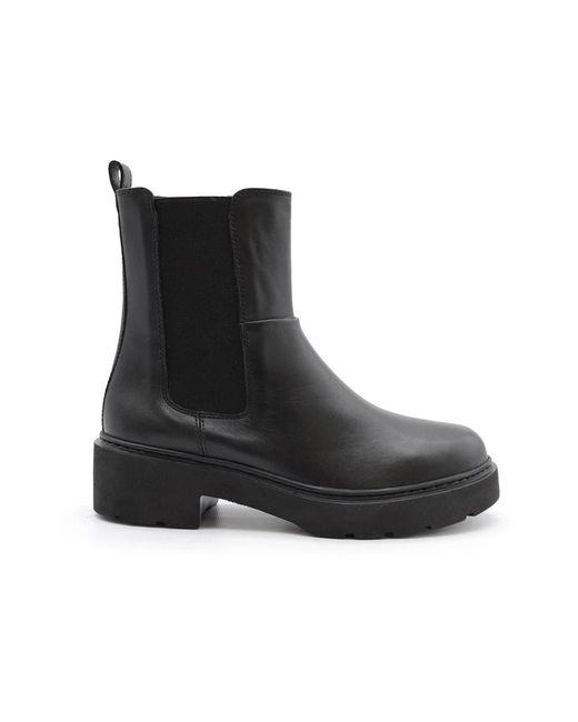 Unisa Black Chelsea Boots