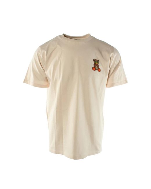 Barrow Tops ,Katoen Katoenen T-Shirt in het Natural voor heren