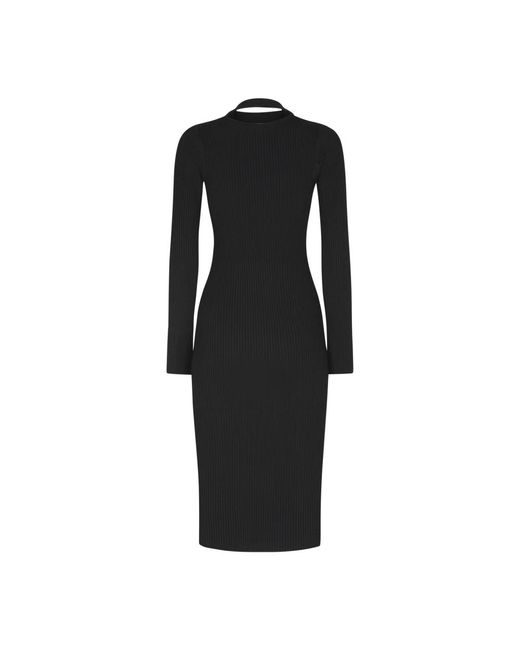 Coperni Midi Dresses in het Black
