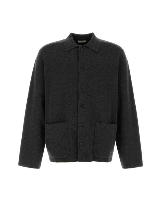 LeKasha Black Cardigans for men