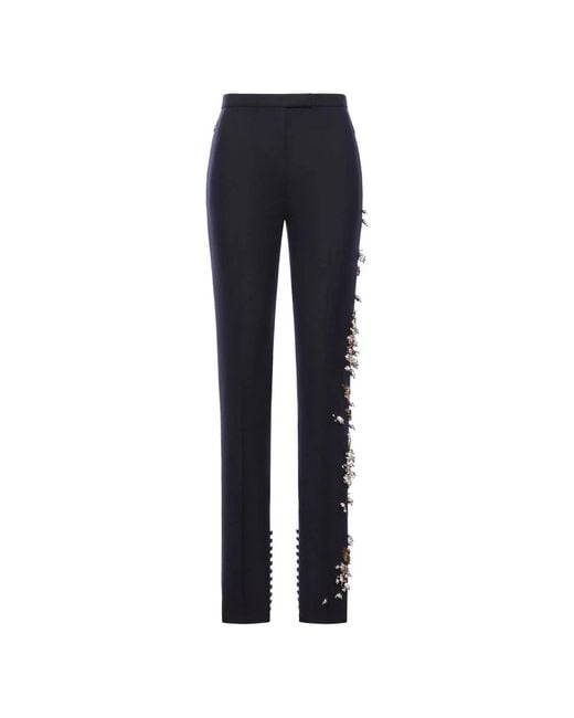 Dries Van Noten Blue Slim-Fit Trousers