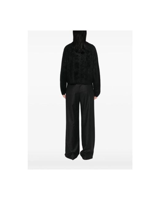 Soft Goat Black Cashmere Knitwear