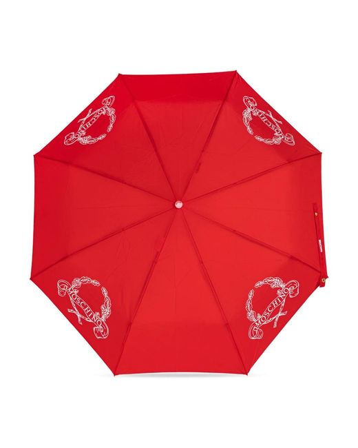 Umbrellas di Moschino in Red