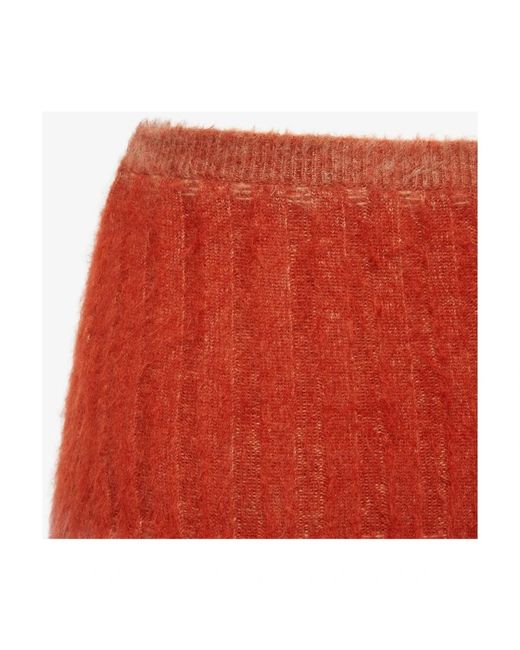 Fendi Brown Midi Skirts