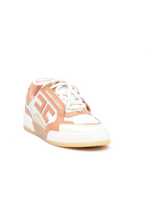 Elisabetta Franchi Pink Sneakers