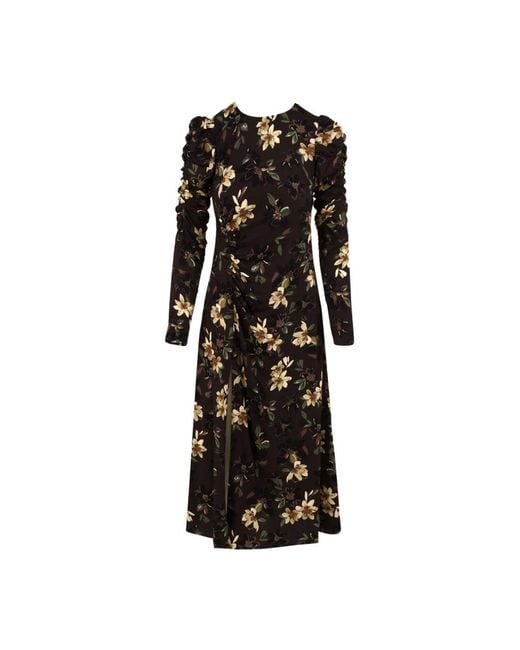 Mar De Margaritas Black Midi Dresses