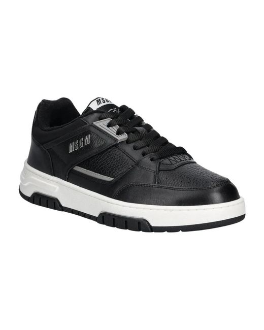 Sneakers MSGM de hombre de color Black