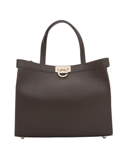 ESTRO Brown Tote Bags