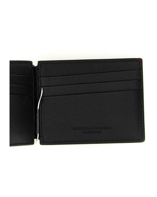 Brunello Cucinelli Black Wallets & Cardholders for men