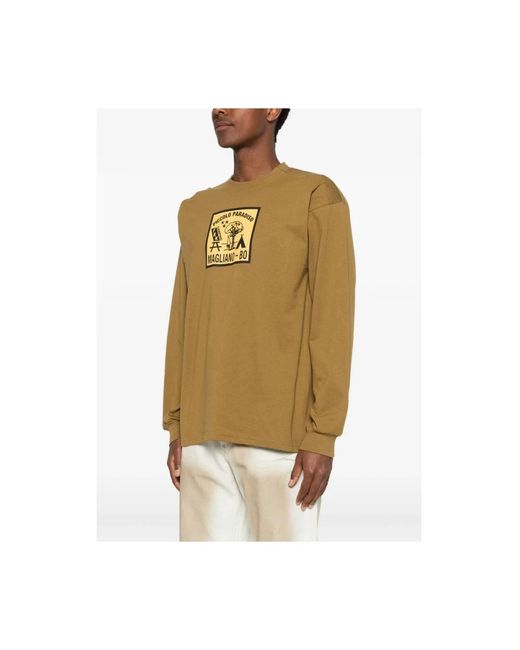 Magliano Natural Long Sleeve Tops for men