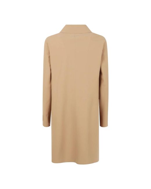 Herno Jassen ,Bruin ,Stijlvolle Act Coat Voor Jou in het Natural