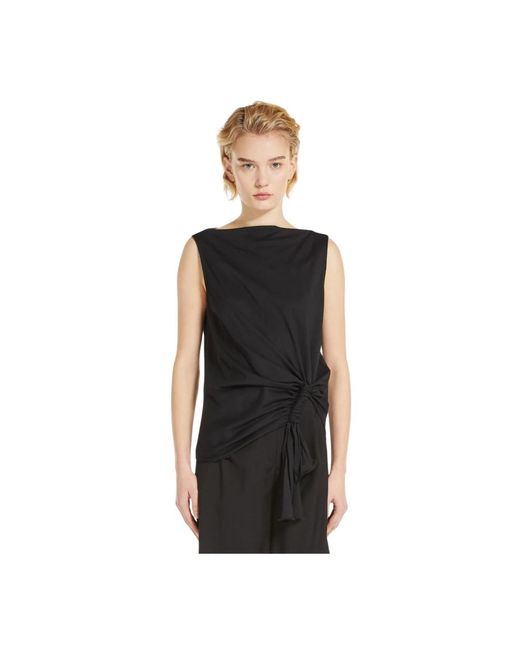 Max Mara Black Nation top - stilvoll und trendy