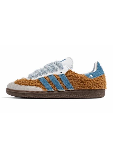 Adidas Blue Samba Custom