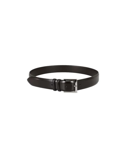 Orciani Black Belts for men