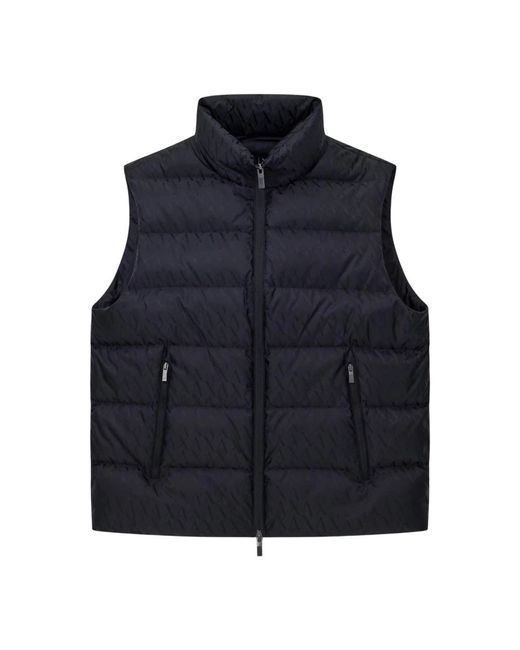 ARMANI EXCHANGE Blue Waistcoats for men