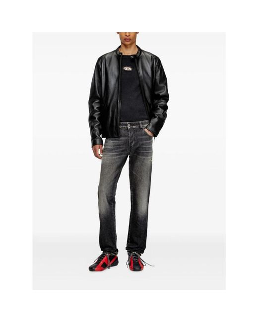DIESEL Gray Slim Fit Jeans for men