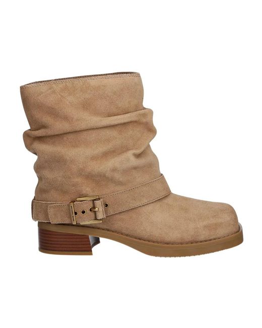 Michael Kors Brown Colby Stiefelette