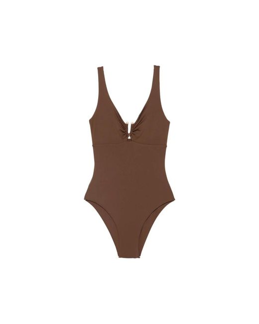 Fisico Brown One-Piece