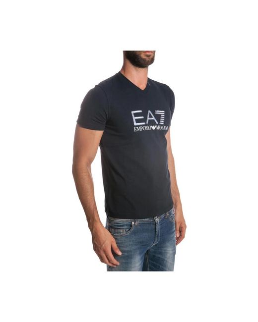 EA7 Stylischer sweatshirt für männer in Black für Herren