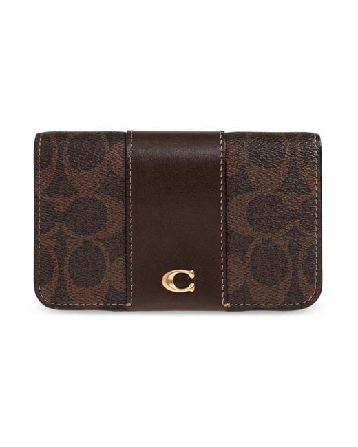 Wallets & Cardholders COACH en coloris Brown