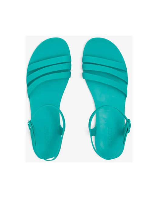 Shoes > sandals > flat sandals Ecoalf en coloris Blue