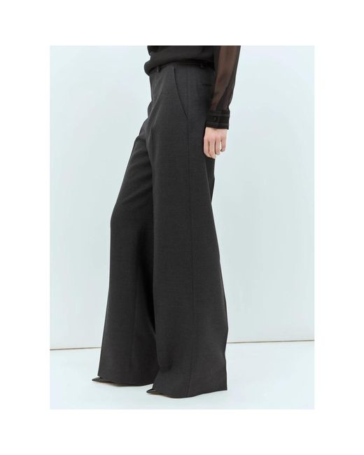 Gucci Black Wide Trousers