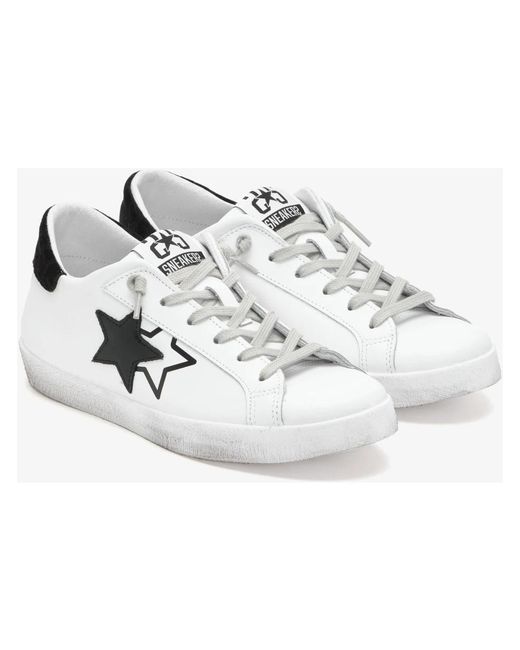2 Star White Sneakers