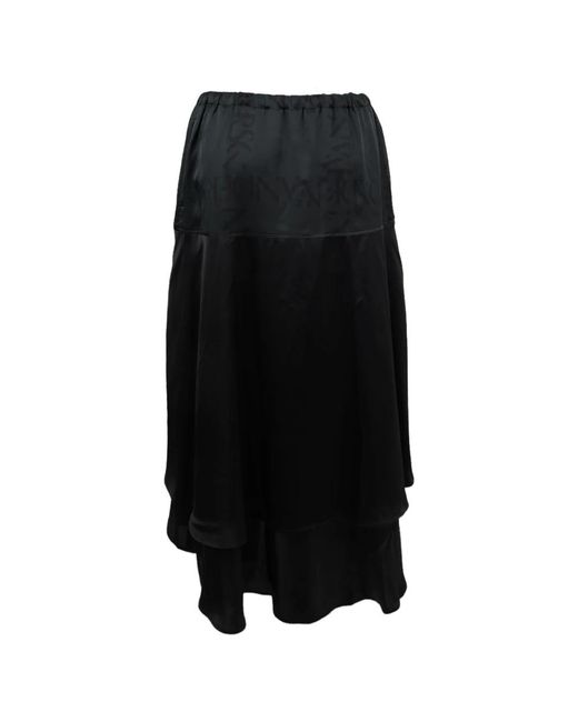 J.W. Anderson Black Midi Skirts
